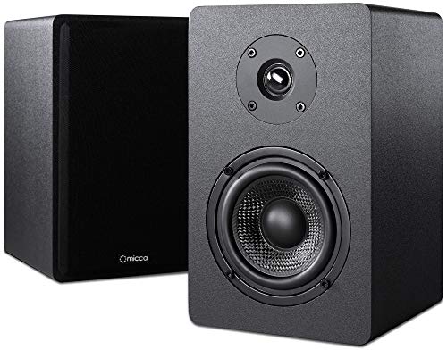 Micca PB42X Powered Bookshelf Speakers 