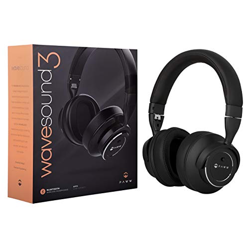 Paww WaveSound 3 Bluetooth 5.0 Over-Ear Travel Headphones