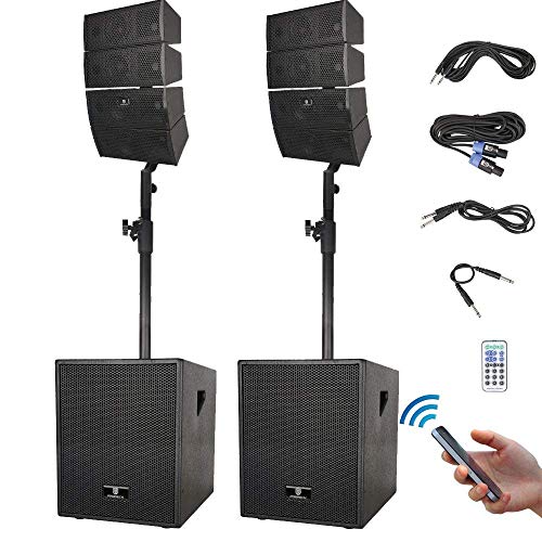 PRORECK Club 3000 12-" 3000 Watt DJ/Powered PA Speaker System