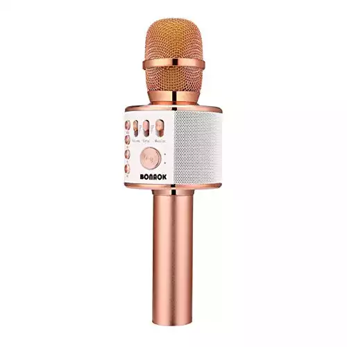 BONAOK Q37 Wireless Bluetooth Karaoke Microphone