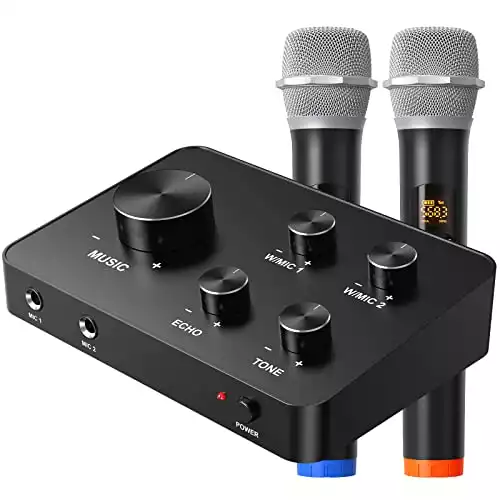 Rybozen K201 Portable Karaoke Microphone Mixer