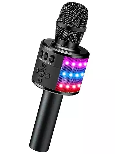 BONAOK Q78 Bluetooth Wireless Karaoke Microphone