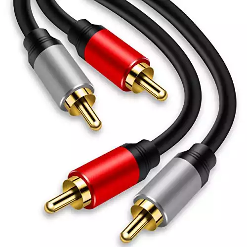 Tan QY 2RCA to 2RCA Cable