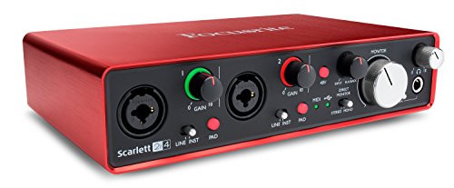 Focusrite Scarlett 2i4 budget audio interface