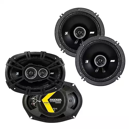 KICKER 43DSC69304 D Series 3-Way Dual Speakers