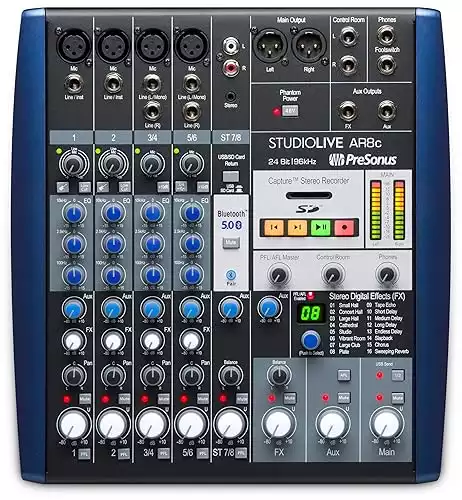 PreSonus StudioLive AR8c Hybrid Mixer