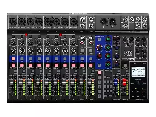 Zoom LiveTrak L-12 Digital Mixer