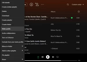 How To Make A Playlist Public On Spotify