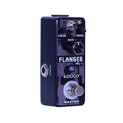 Koogo Vintage Analog Flanger Guitar Effect Pedal