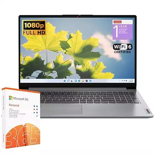 Lenovo IdeaPad 1 Student Laptop