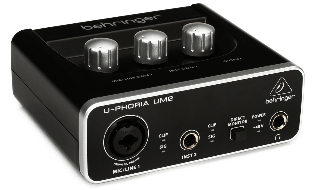 Behringer U Phoria Um2 Usb Audio Interface