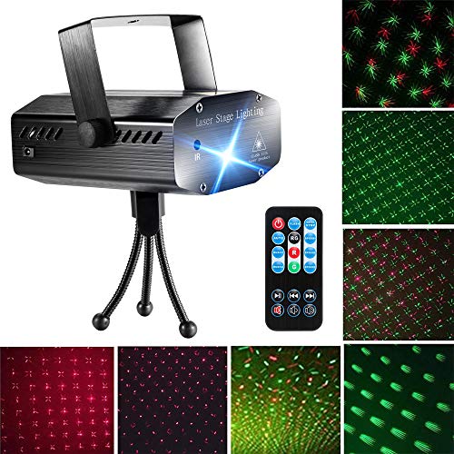 Blingco Sound Activated LED Laser Light Projector